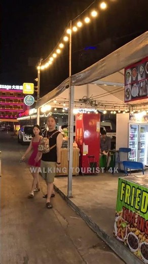 Runway Market Pattaya - Walking Tourist 4K