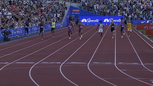 Quincy Hall surges to top men's 400m final at U.S. Trials