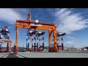 ZPMC Cranes at BCT, Korea