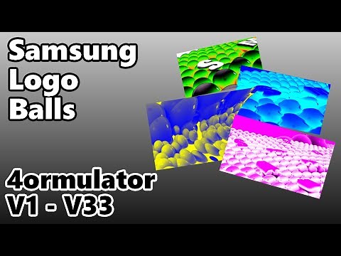 Samsung Logo Balls In 4ormulator Effects Collection (V1 - V33)