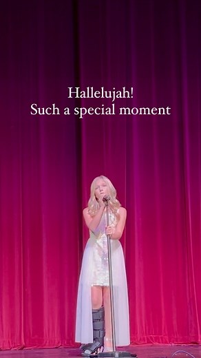 Evan Riley | WHEN YOU GET LOST IN THE MOMENT🎤 #evanriley #hallelujah #talent #show #sing #heart #musicispowerful #power #young #happy #tears #special... | Instagram