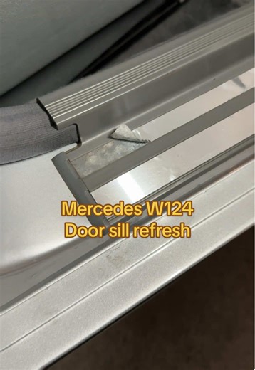 Reviving Mercedes W124 Door Sills: A DIY Guide
