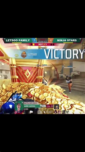 Let's Go Family vs Ninja Stars in Creator Wars Season 4