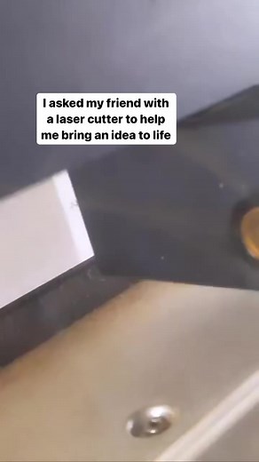 Collaborated with my favorite nerd, Ross of N3rd Glass! He’s got a Glowforge and used it to bring this idea of mine to life, super quickly!!! He sent me progress pics and video updates throughout the process and I couldn’t resist putting this together to show y’all the start to finish, I can’t wait to get this filled up with some earrings and sparkling in the sunlight! #coralstinyworld #n3rdglass #lasercutter #glowforge #custommade #earringsaddict | Corals Glass