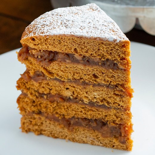 931K views · 1.5K reactions | An apple (stack) a day...  Recipe: https://tasty.co/recipe/apple-stack-cake | Tasty | Facebook