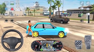 Taxi Sim 2020 - CITY BMW BEACH UBER DRIVING GAME - Car Games 3D - Android iOS Gameplay Part 12 | RK Gamer