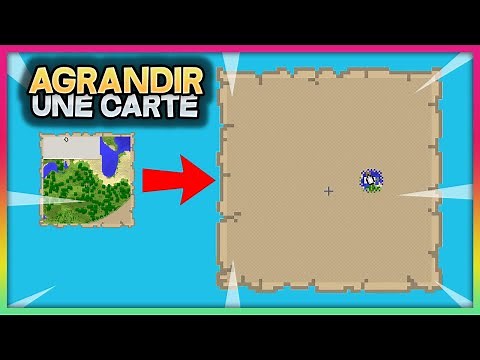 Comment agrandir une carte dans Minecraft