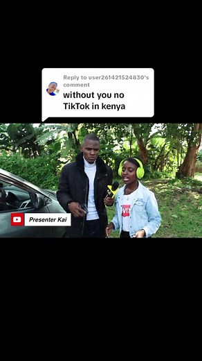 Laughing Challenge with Presenter Kai in Kenya