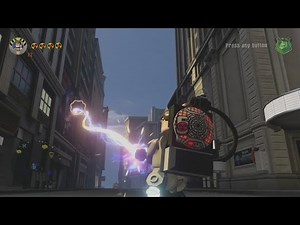 LEGO Dimensions - Ghostbusters 2016 World - Open World Free Roam Gameplay
