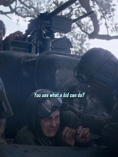 Norman's hesitation got a whole tank crew wiped out. #fury