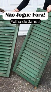 Como Reaproveitar Folha de Janela em Projetos Incríveis! #decoracaocriativa | Thay Rodriguez Decor