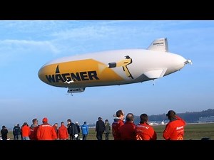 Zeppelin Flight in Friedrichshafen Germany *1080p50fpsHD*