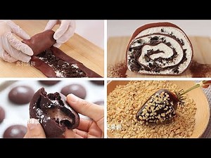 ASMR Easy Making Cake & Dessert Tutorial , Douyin ASMR Cooking #4