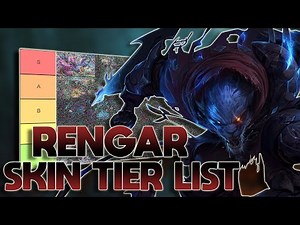 TIER LIST DAS SKINS DO RENGAR (GATINHO)