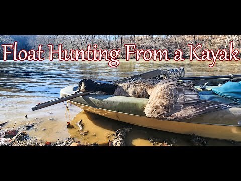 Float Hunting and Jump Shooting From a Kayak. Waterfowl Hunting the Appalachians! Duck Hunting