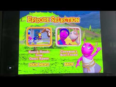 The backyardigans mighty match up 2008 dvd menu walk-through