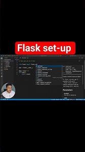Flask set-up in Python 🔥🔥💯💯