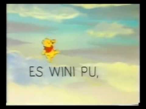 winnie the pooh (La cancion completa y subtitulada en español)