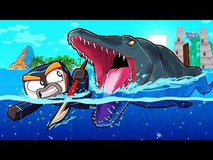 NEW Jurassic World Mosasaurus DINOSAUR! (Minecraft)