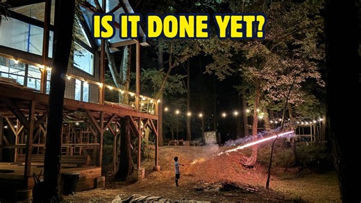 Building My Airbnb Treehouse Cabin The Challenges And Delays