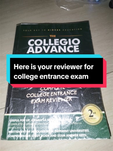 Essential College Entrance Exam Reviewer for Incoming Students