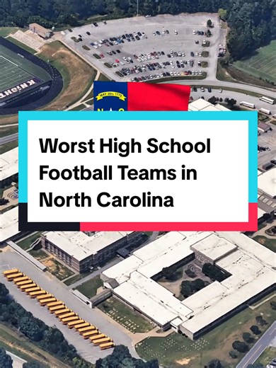 Worst High School Football Teams in North Carolina — Top 10 List