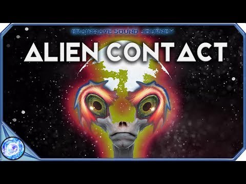 ALIEN CONTACT: Telepathy Meditation Music | Contact Higher Dimensional Beings | Theta Binaural Beats