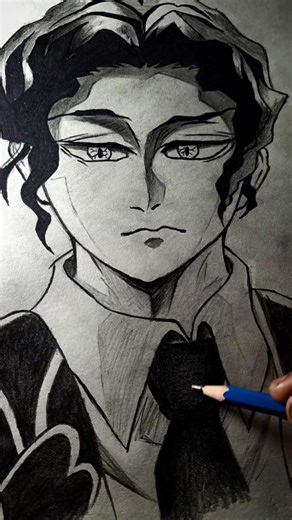 Muzan Kibutsuji Drawing✨ #trending #art #anime #demonslayer