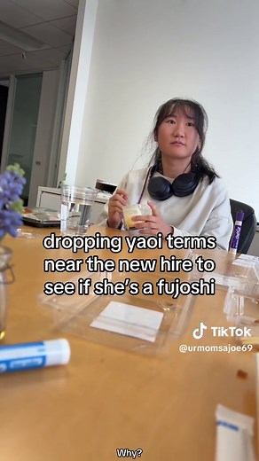 Is She a Fujoshi? Dropping Yaoi Terms Near New Hire