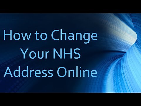 How to Change Your NHS Address Online