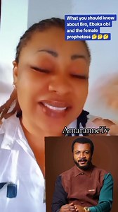 530K views · 7K reactions | #brotherebukaobi and the female #Prophetess . What you should know  #ebukaobi #fyp #virals #propheticministry #amarannetv | Amaranne Tv | Facebook