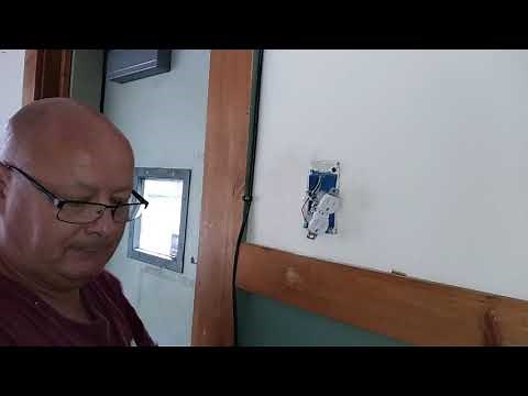 How to wire 120 volt outlet shallow 📦 box installation