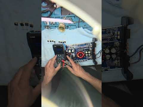 Reparacion Amplificador Blaupunkt AMP3000D salidas en corto