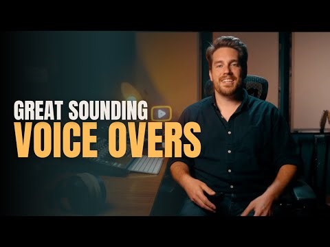 How to Record Voice Overs- From start to finish