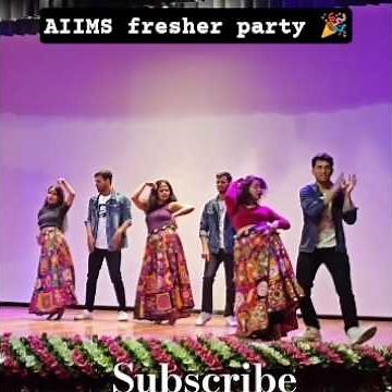 ✨ Aiims Freshers Party 💖#neet#ncert#biology#motivation#aiims#neetpyq#mbbs#collegelife#collegefest
