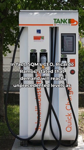 SQM predicts a shocking 25% rise in global lithium demand this year!