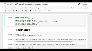 29.Python中的VAR模型 时间序列讨论