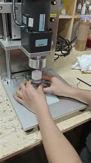 Capping machine test video before shipping
