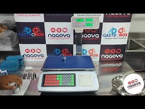 MANUAL TUTORIAL DE INSTRUCCIONES Y USO BALANZA NAGOYA TICKETERA TICKET