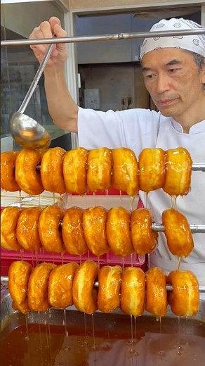 【ハニードーナツ】創業５３年昔から変わらない味！Honey Donut 窯出しぱん工房 ロンパル パン屋 大阪グルメ