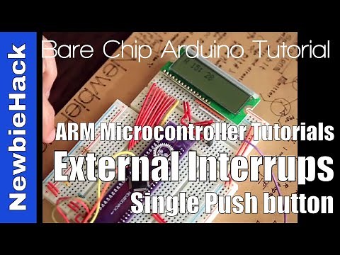 54. How to Make Push Button External Interrupts - ARM STM32 Microcontroller Tutorial