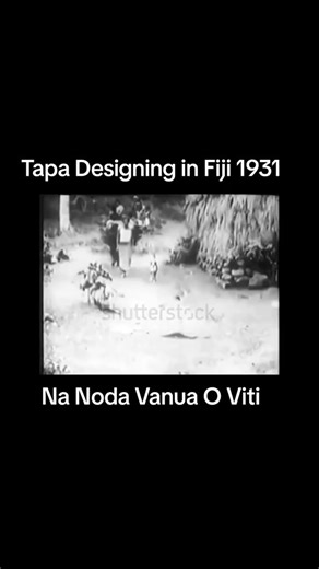 1.7K views · 702 reactions | Source: @kawakeicakaunitabua TikTok page Posted with @tiksave • Fiji - 1931 - in this ethnographic film, fiji women make their own cloth and use palm leaves as stencils for the design. credit to Shutterstock #fijihistory #fiji #history #past #present #future | Fiji History | Facebook