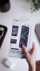 UNIQ Optix Anti-Reflective Screen Protector compatible with iPhone 15 Plus