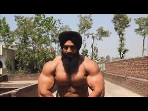 Indian bodybuilder Navtej Singh