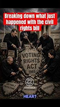 A simple breakdown of what happened with the civil rights bill that the Supreme Court obliterated