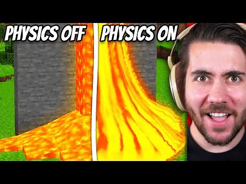 Minecraft, but every minute gets more realistic