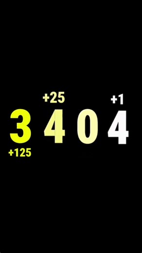 0 to 3125 in Quinary with Sound Effects & Animations (Short Version) #numbers #soundeffects