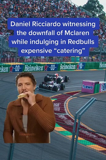 Daniel is just living his best life 🥰 #f1 #f1tiktok #f1news2023 #f1memes #f1tiktok #f1family #f1racing #redbullracing #mcalrenf1