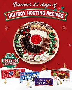 Get Inspired this holiday season! Click for holiday hosting recipes ideas. | Ritz Crackers