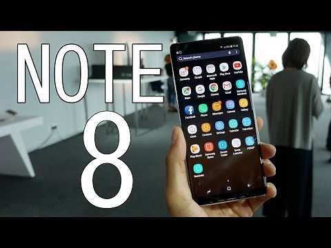 Samsung Galaxy Note 8 : Notre prise en main et nos premières impressions !